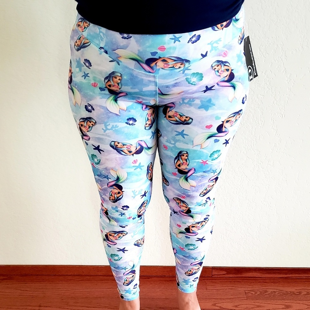 Dtina's Mermaid fitness leggings